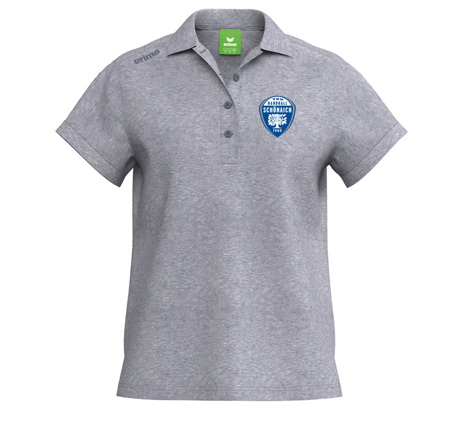 Poloshirt (Damen) TSV Handball grau