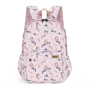 Kinderrucksack Kleine Meerjungfrauen mit Meerjungfrau-Motiv von zwanzigzwo