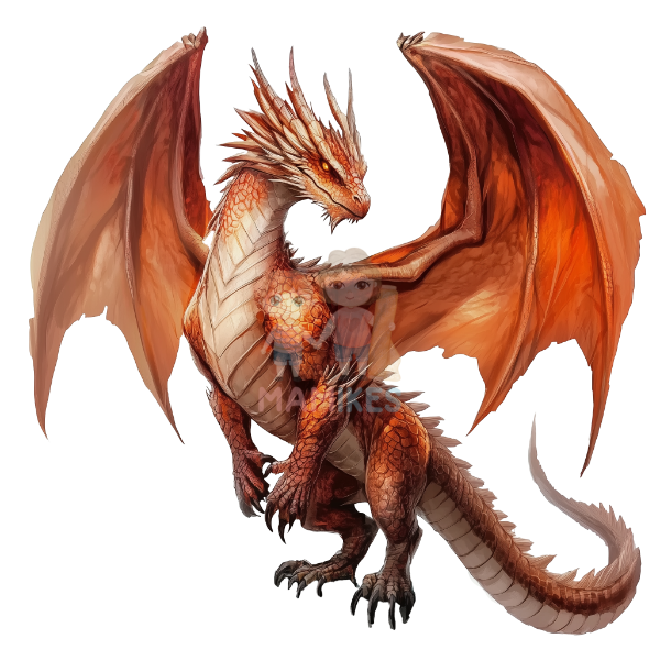 Bügelbild red dragon 1 - 25-032