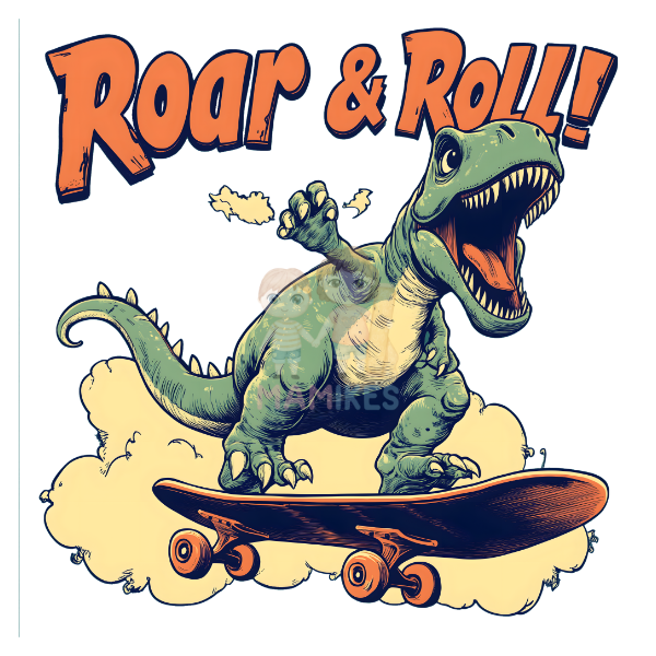Bügelbild roar & roll - 25-042