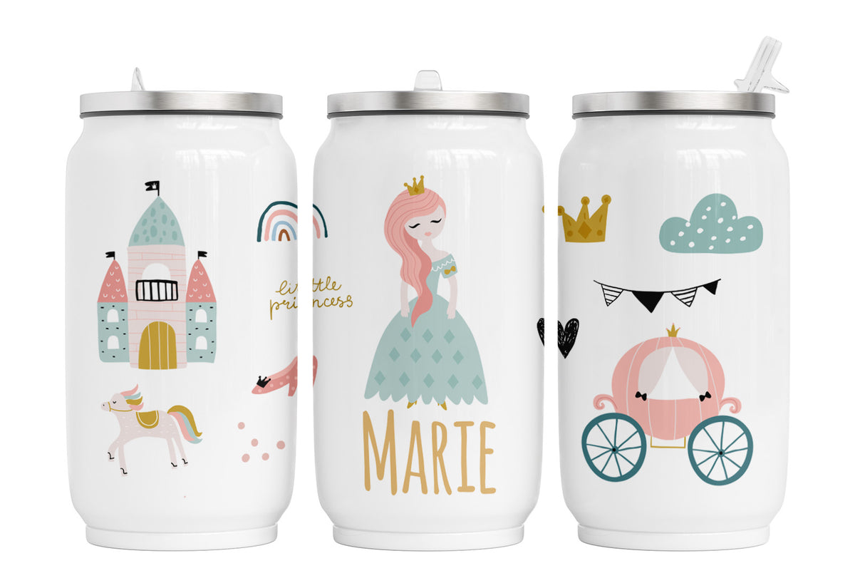 Personalisierte Thermo-Edelstahl Trinkdose 47. Little princess