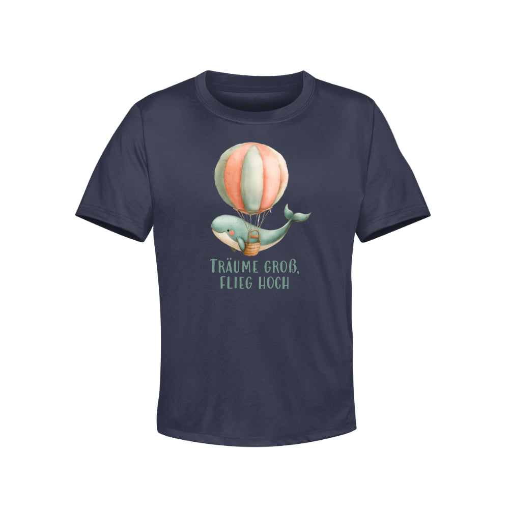 Kinder T-Shirt Träume groß lieg hoch