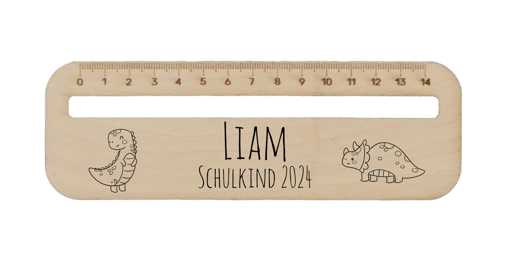 Leshilfe mit Wunschpersonalisierung Dinos