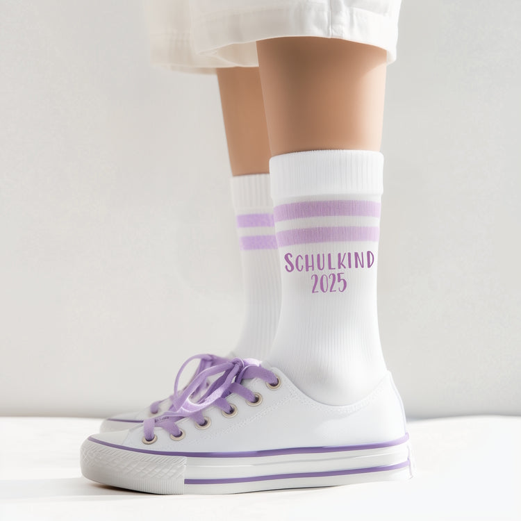 Schulkind Socken Classic 2025 - 5 verschiedene Farben