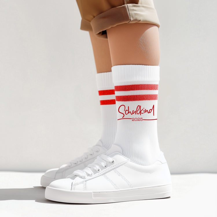 Schulkind Socken 071 - 5 verschiedene Farben