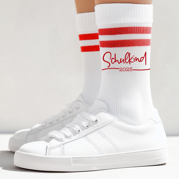 Schulkind Socken 071 - 5 verschiedene Farben