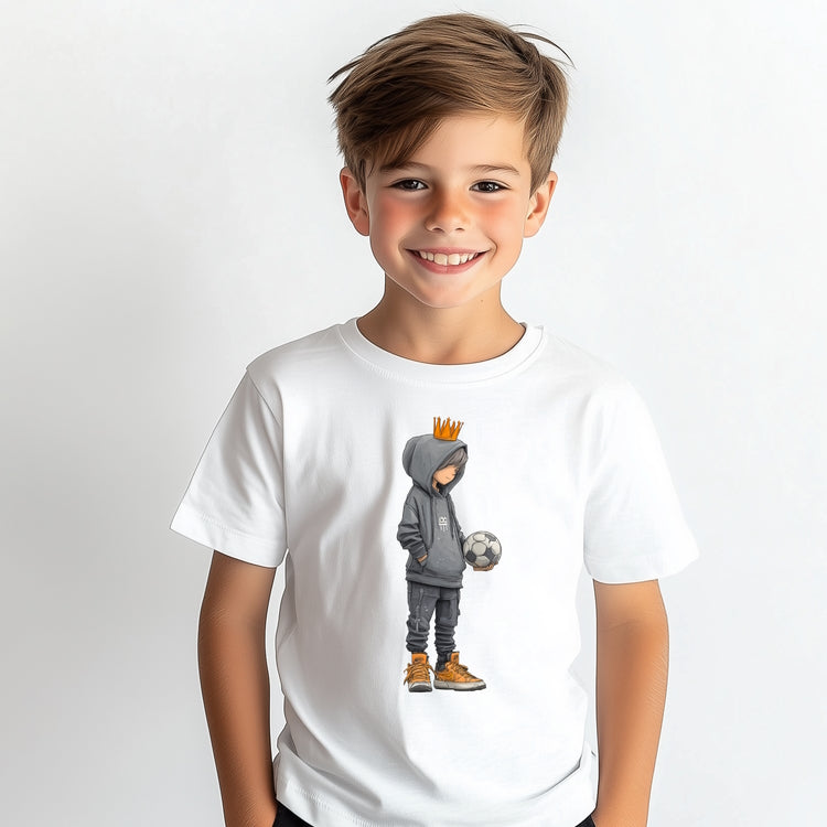 Kinder Bio Nanali T-Shirt 106 Fußball König
