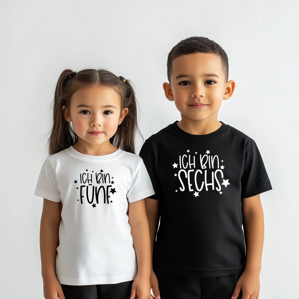 Kinder Bio Nanali T-Shirt 060-65 Ich bin 1,2,3,4,5,6
