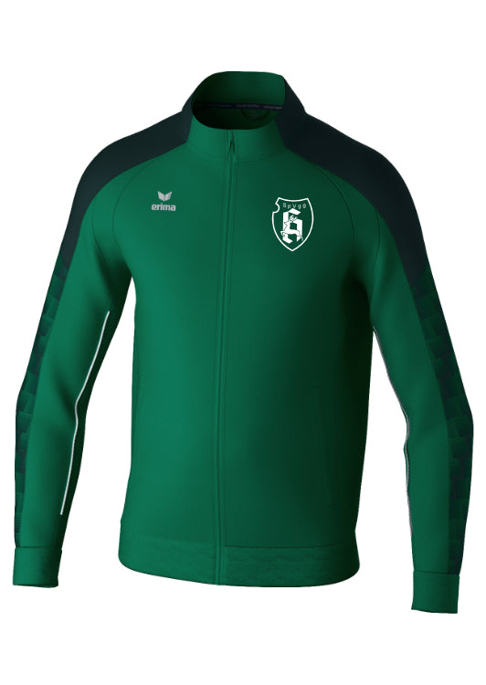 Trainingsjacke ohne Kapuze Hotze Erima grün