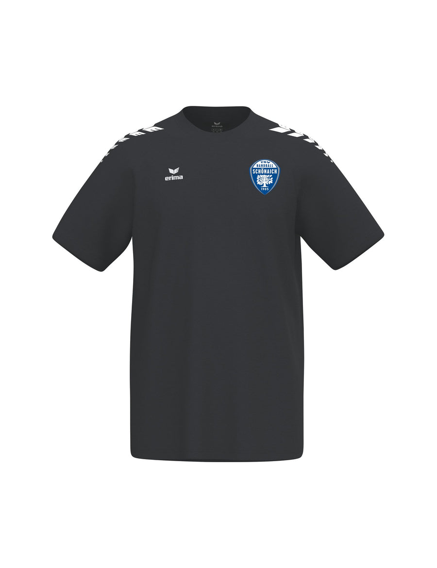 T-Shirt TSV Handball schwarz – Vorderseite mit Wappen