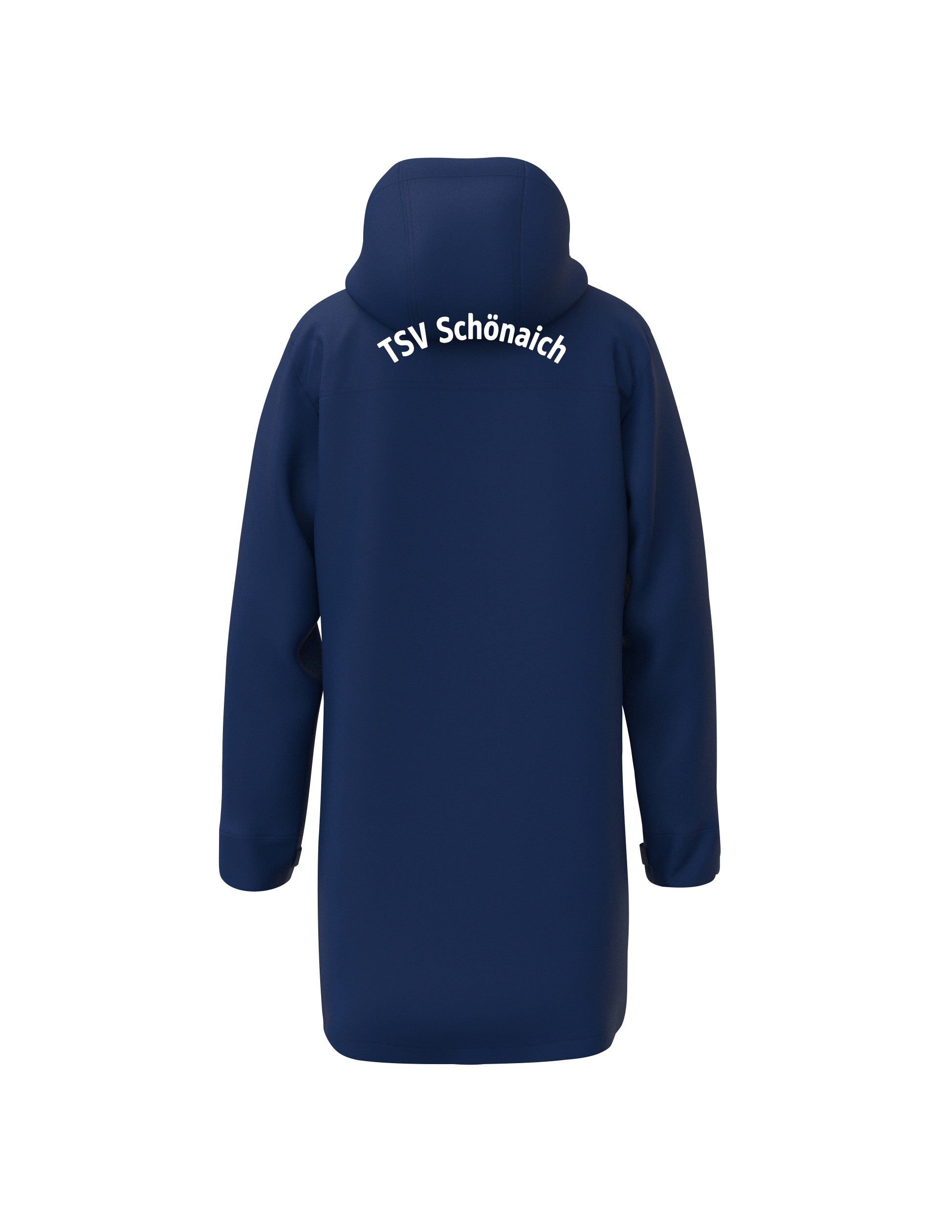 Rückseite der Stadionjacke mit Schriftzug TSV Schönaich