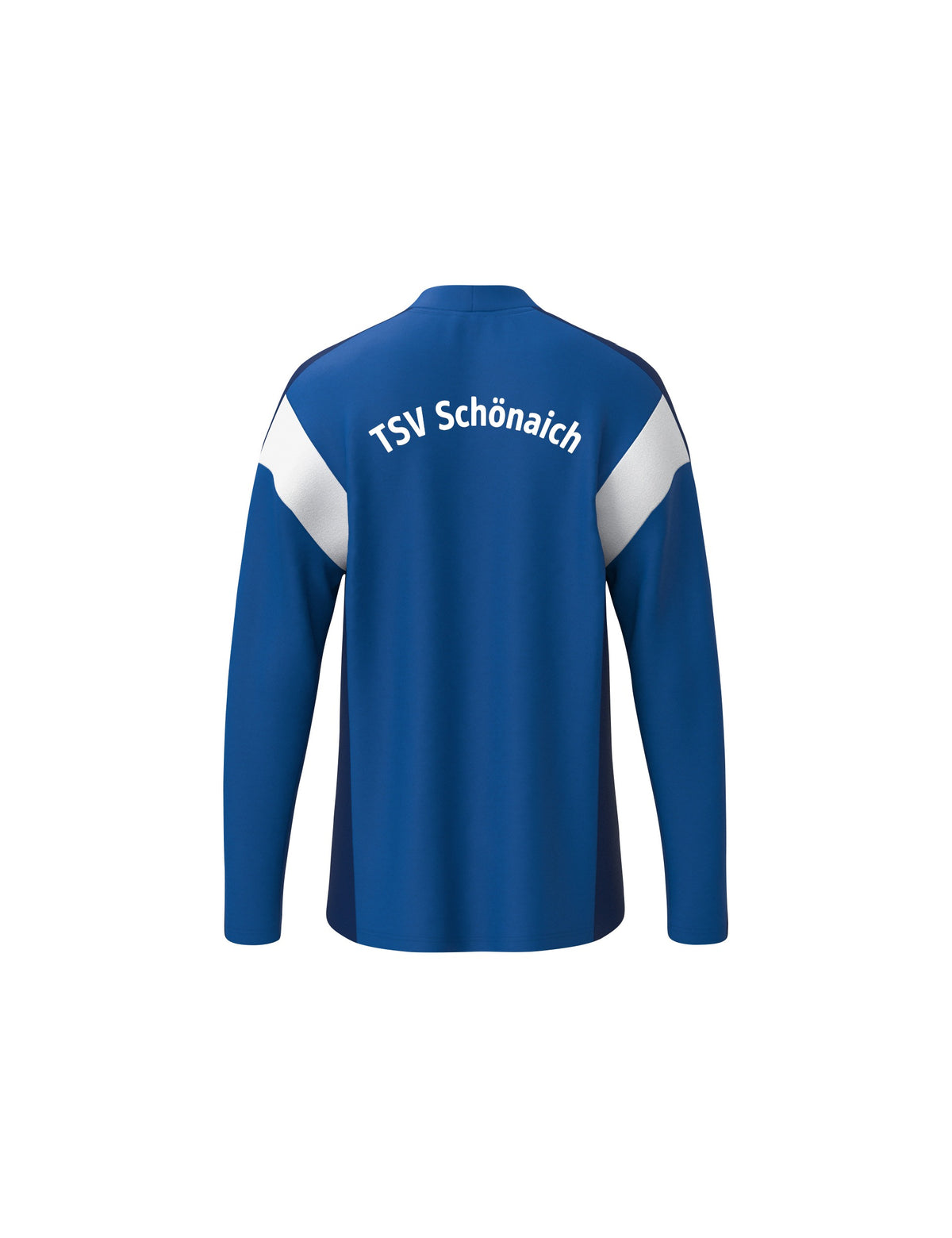 Rückseite des Trainingstops Celebrate 125 mit Schriftzug TSV Schönaich
