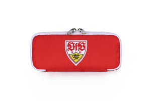 Stiftemäppchen VfB Stuttgart in Rot, geschlossen von vorn