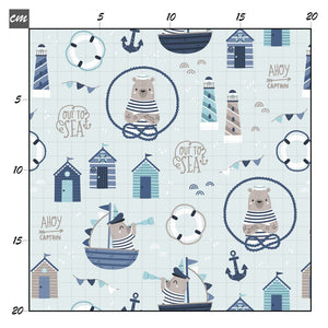 Ahoy captain blau Bio Jersey - Mamikes