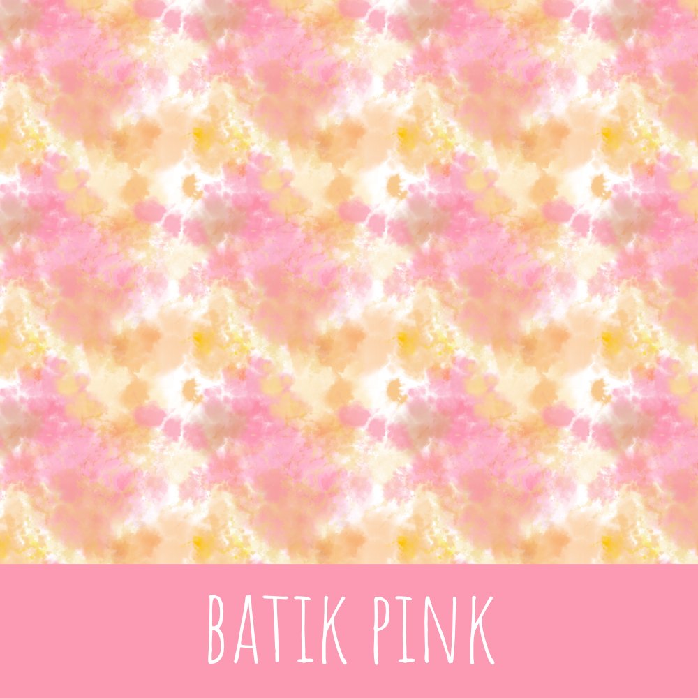 Batik pink Bio Jersey