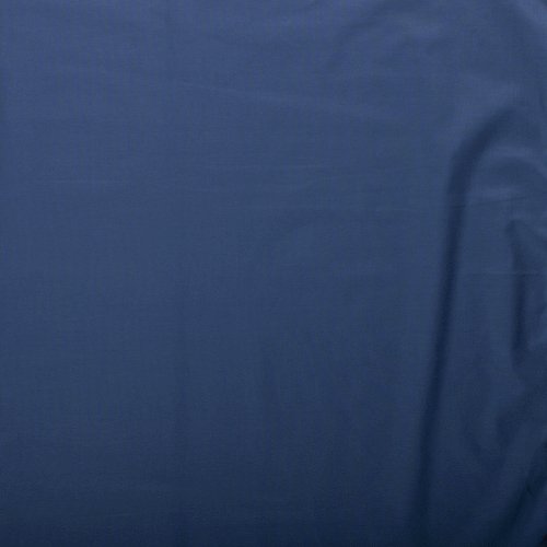 Baumwolle uni jeansblau