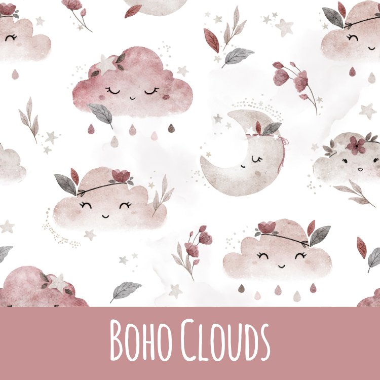 Boho clouds Bio Sommersweat