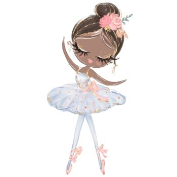 Bügelbild Ballerina 3 - BB262