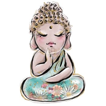 Bügelbild Budda - BB133