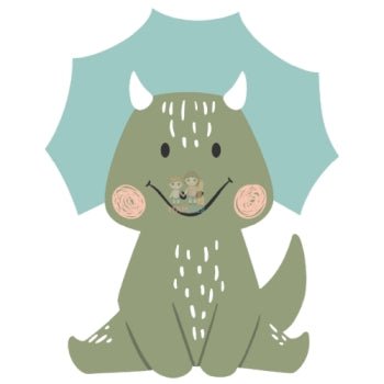 Bügelbild Dino 3 - BB094