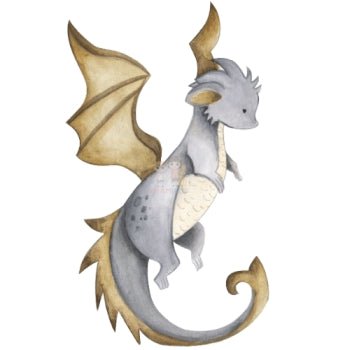Bügelbild Drache 1 - BB055