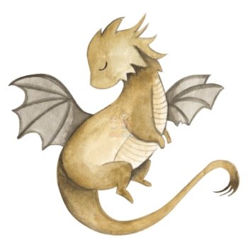 Bügelbild Drache 2 - BB066