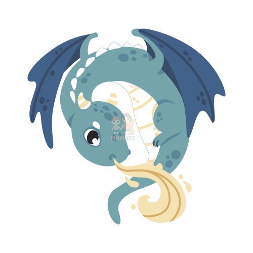 Bügelbild Drache 7 - BB542