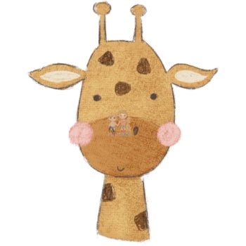 Bügelbild Giraffe 2 - BB023