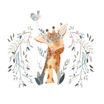 Bügelbild Giraffe 4 - BB584