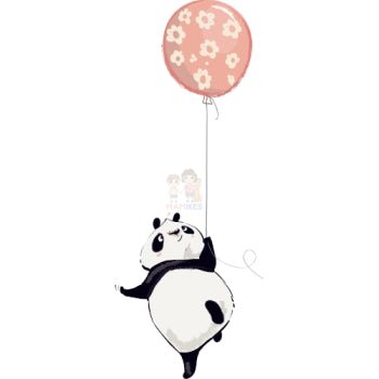 Bügelbild Panda 08 - BB257
