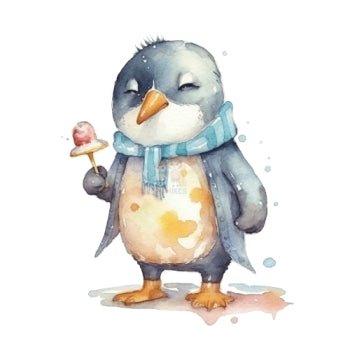 Bügelbild Pinguin 3 - BB437