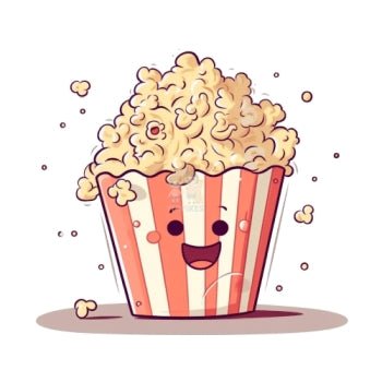 Bügelbild Popcorn 4 - BB442