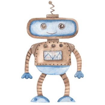 Bügelbild Roboter 2 - BB063