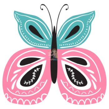 Bügelbild Schmetterling 3 - BB314