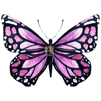 Bügelbild Schmetterling 7 - BB185