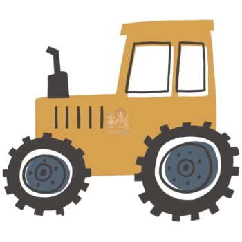 Bügelbild Traktor - BB187
