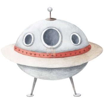 Bügelbild Ufo 2 - BB153