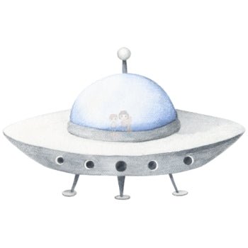 Bügelbild Ufo - BB152