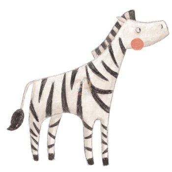 Bügelbild Zebra - BB230