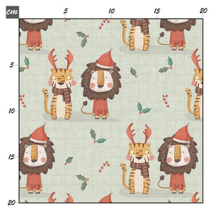 Christmas löwe und tiger Bio Jersey - Mamikes