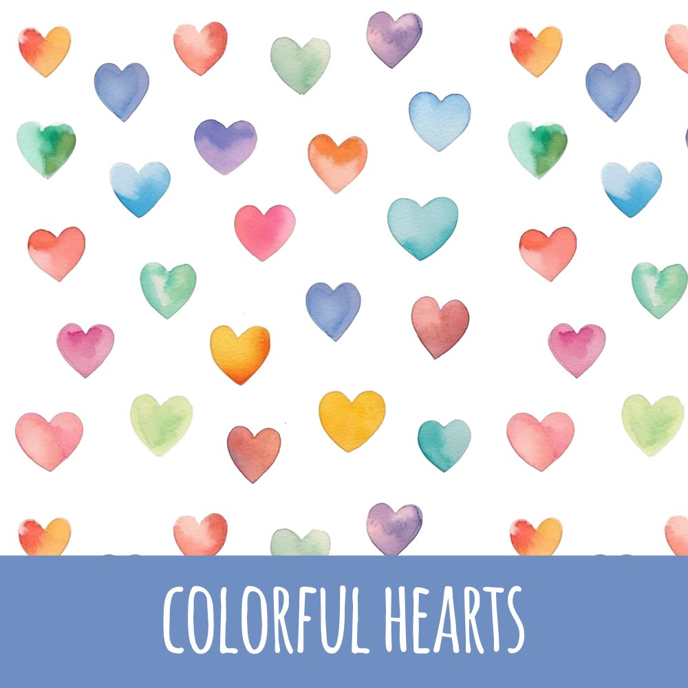 Colorful hearts Bio Jersey