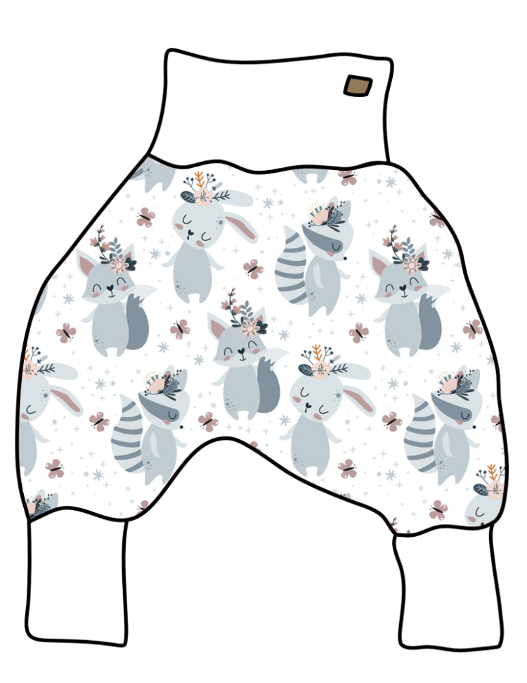DIY-Paket Lange Pumphose cute animals