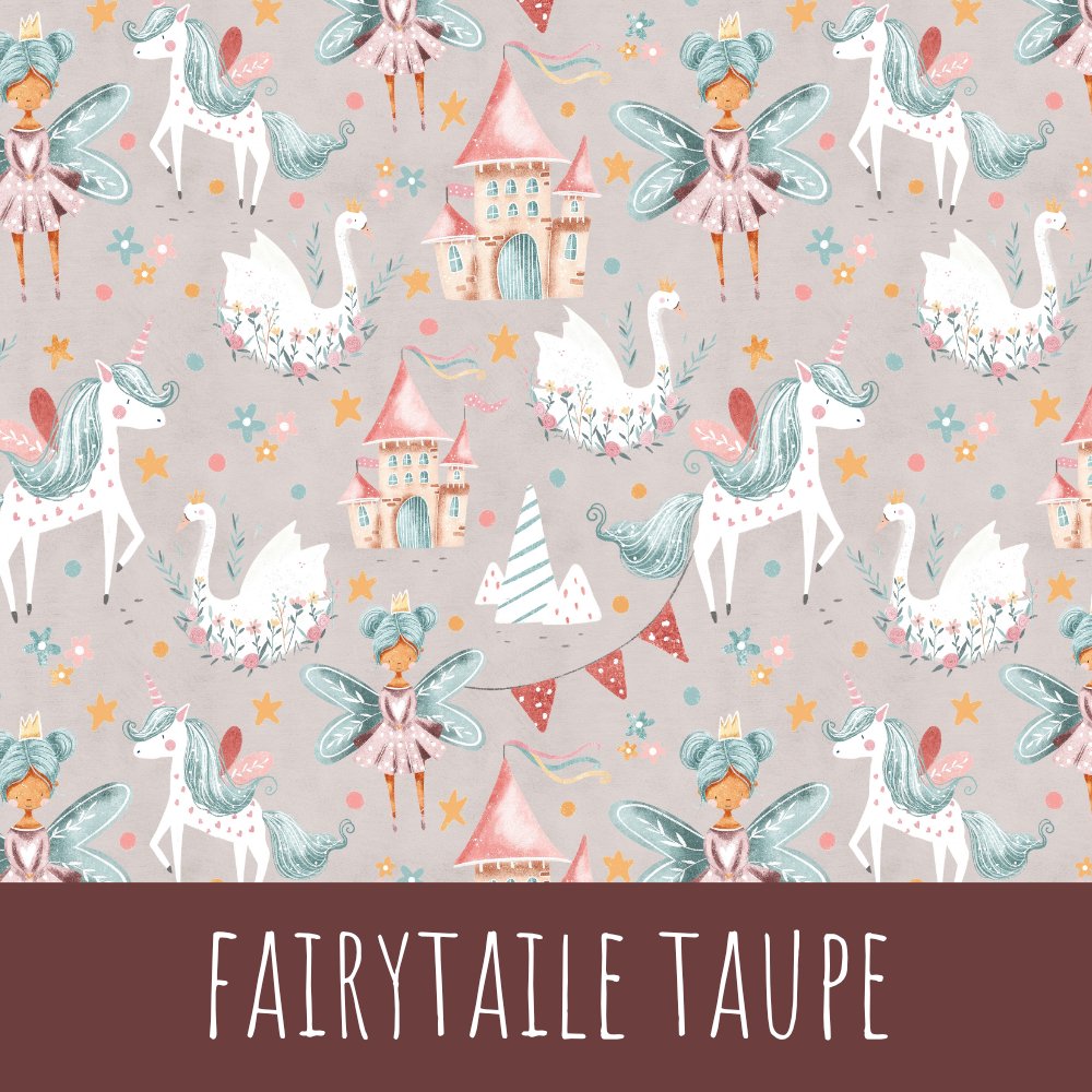 Fairytale taupe Baumwolle