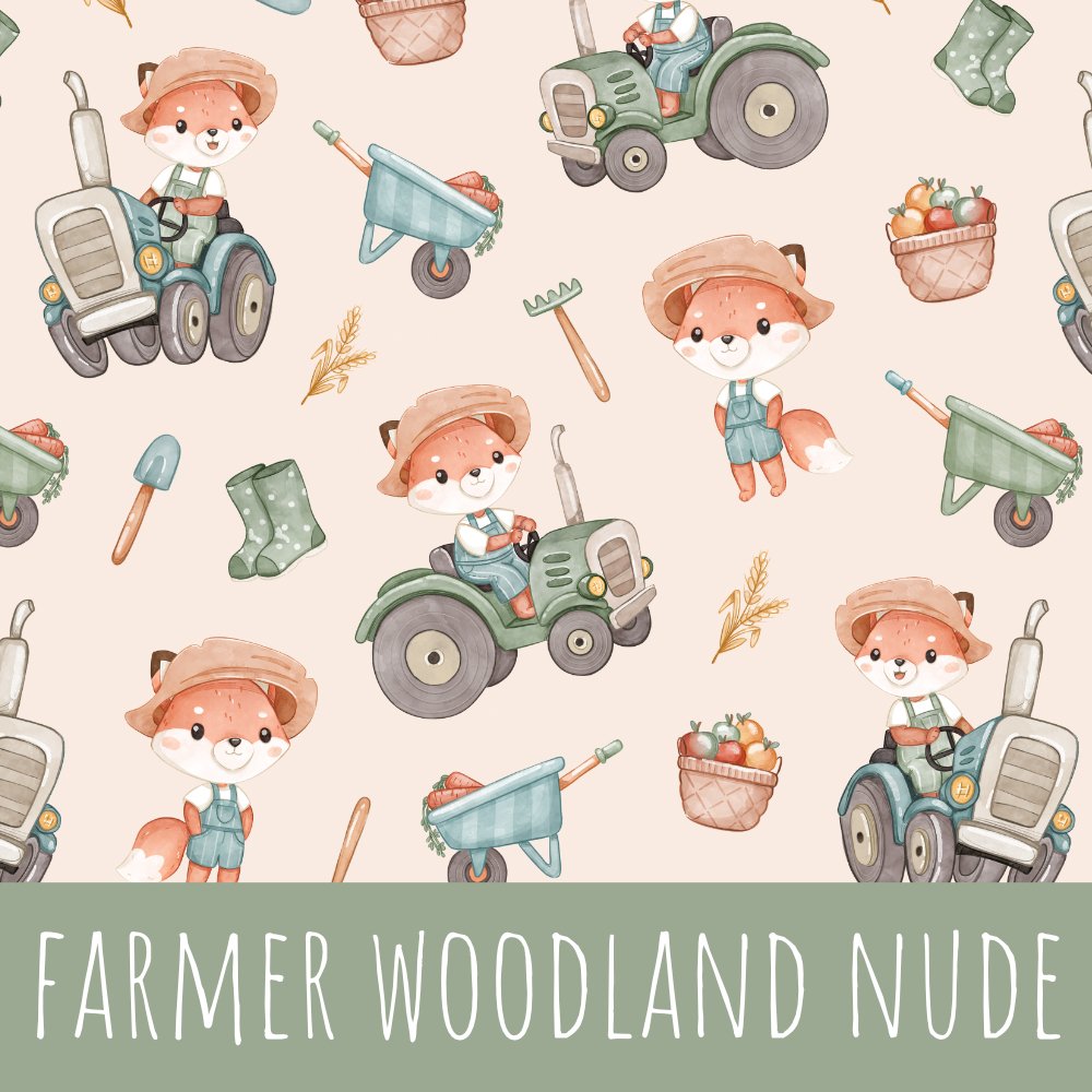 Farmer woodland nude Baumwolle