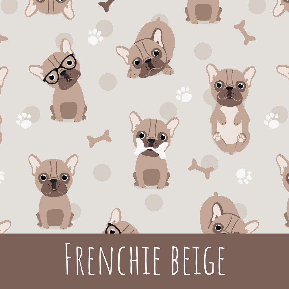 Frenchie beige Bio Jersey