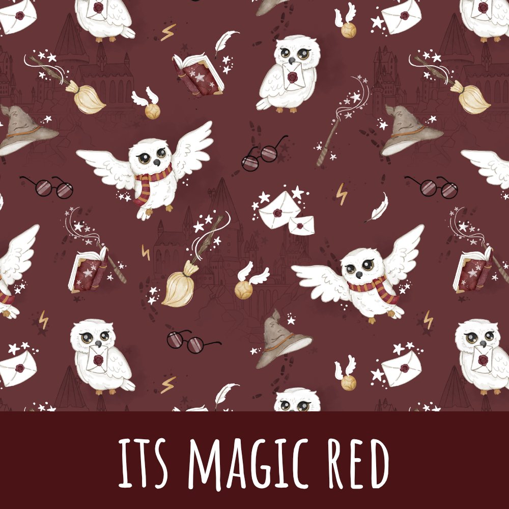 Its magic red Baumwolle