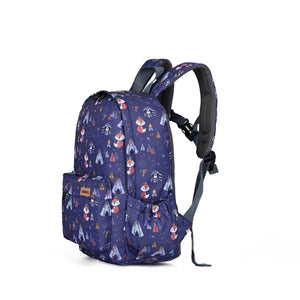 Kinderrucksack Color of the wind – großes Hauptfach mit Innenaufteilung