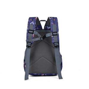 Kindergartenrucksack Color of the wind – gepolsterte Schulterträger & Brustgurt
