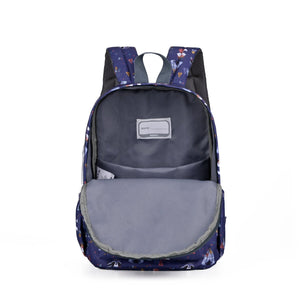 Kindergartenrucksack Color of the wind – seitliches Steckfach für Trinkflasche