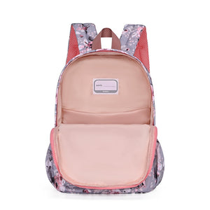 Kindergartenrucksack Dusty Rose – seitliches Steckfach für Trinkflasche
